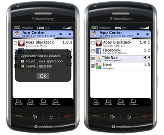 Illustration for article titled Leaked Screens Show BlackBerry's Own App Store